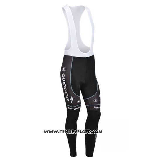 2013 Maillot Ciclismo Omega Pharma Quick Step Champion Belgique Manches Longues et Cuissard